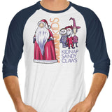 Mean Kids - 3/4 Sleeve Raglan T-Shirt