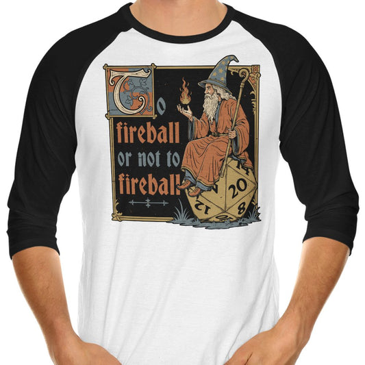 Medieval Wizard - 3/4 Sleeve Raglan T-Shirt