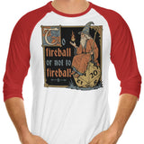 Medieval Wizard - 3/4 Sleeve Raglan T-Shirt