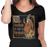 Medieval Wizard - Women's V-Neck