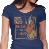 Medieval Wizard - Women's V-Neck