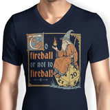 Medieval Wizard - Men's V-Neck