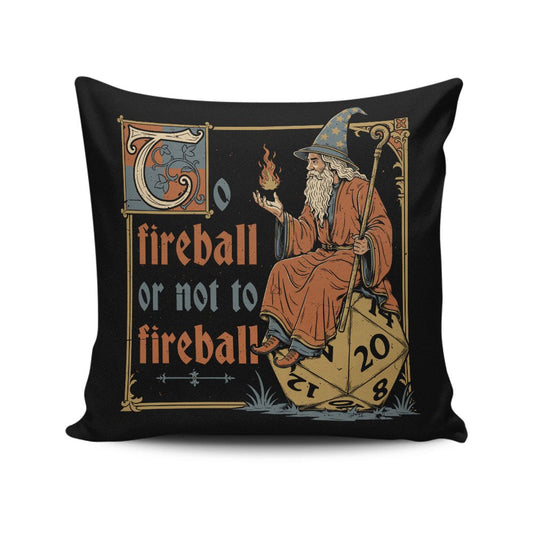 Medieval Wizard - Throw Pillow