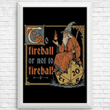 Medieval Wizard - Posters & Prints