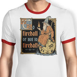 Medieval Wizard - Ringer T-Shirt