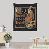 Medieval Wizard - Wall Tapestry
