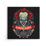 Meet the Dancing Clown - Canvas Print