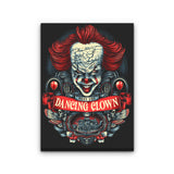 Meet the Dancing Clown - Canvas Print