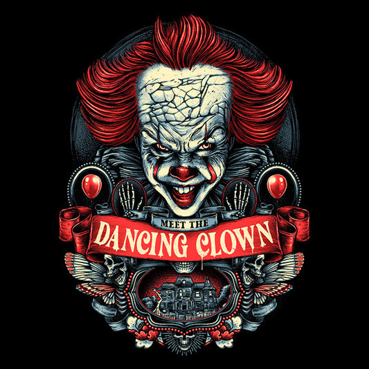 Meet the Dancing Clown - Canvas Print