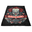 Meet the Dancing Clown - Fleece Blanket