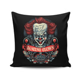 Meet the Dancing Clown - Throw Pillow