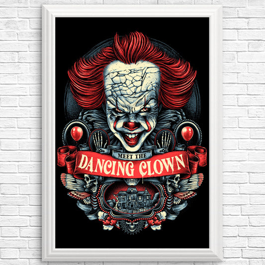 Meet the Dancing Clown - Posters & Prints
