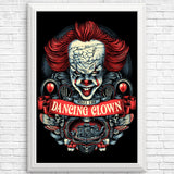Meet the Dancing Clown - Posters & Prints