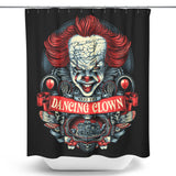 Meet the Dancing Clown - Shower Curtain