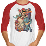 Mega Console Gamer - 3/4 Sleeve Raglan T-Shirt