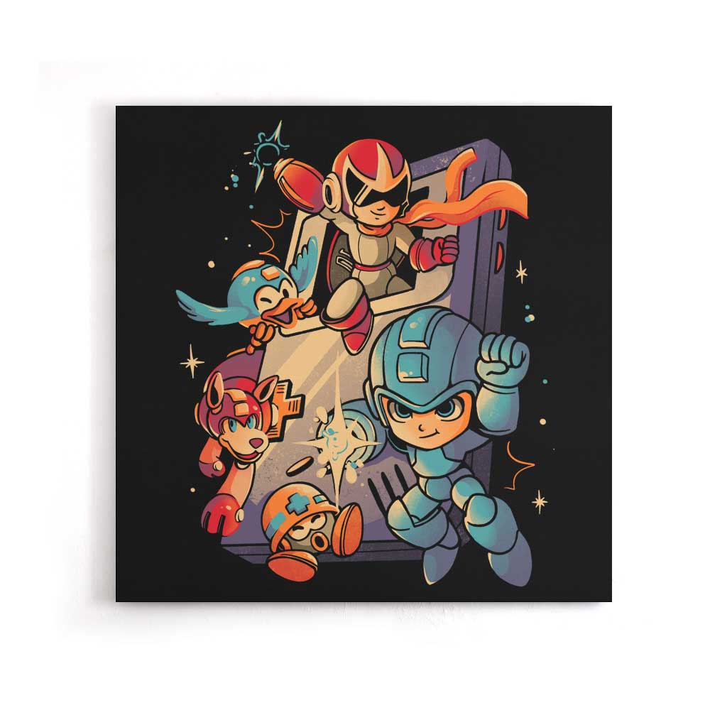 Mega Console Gamer - Canvas Print