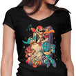 Mega Console Gamer - Women's V-Neck