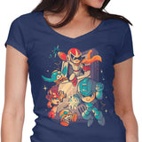 Mega Console Gamer - Women's V-Neck