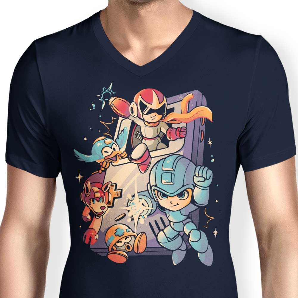 Mega Console Gamer - Men's V-Neck