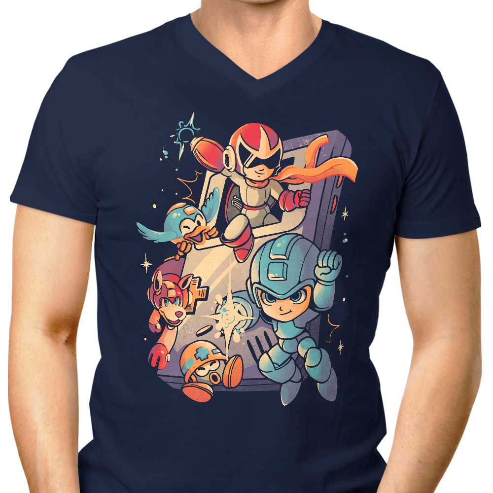 Mega Console Gamer - Men's V-Neck