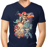 Mega Console Gamer - Men's V-Neck