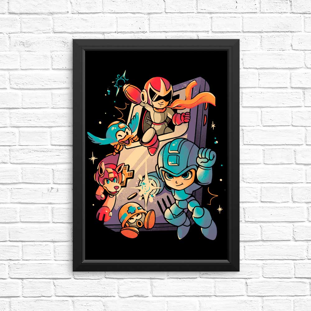 Mega Console Gamer - Posters & Prints