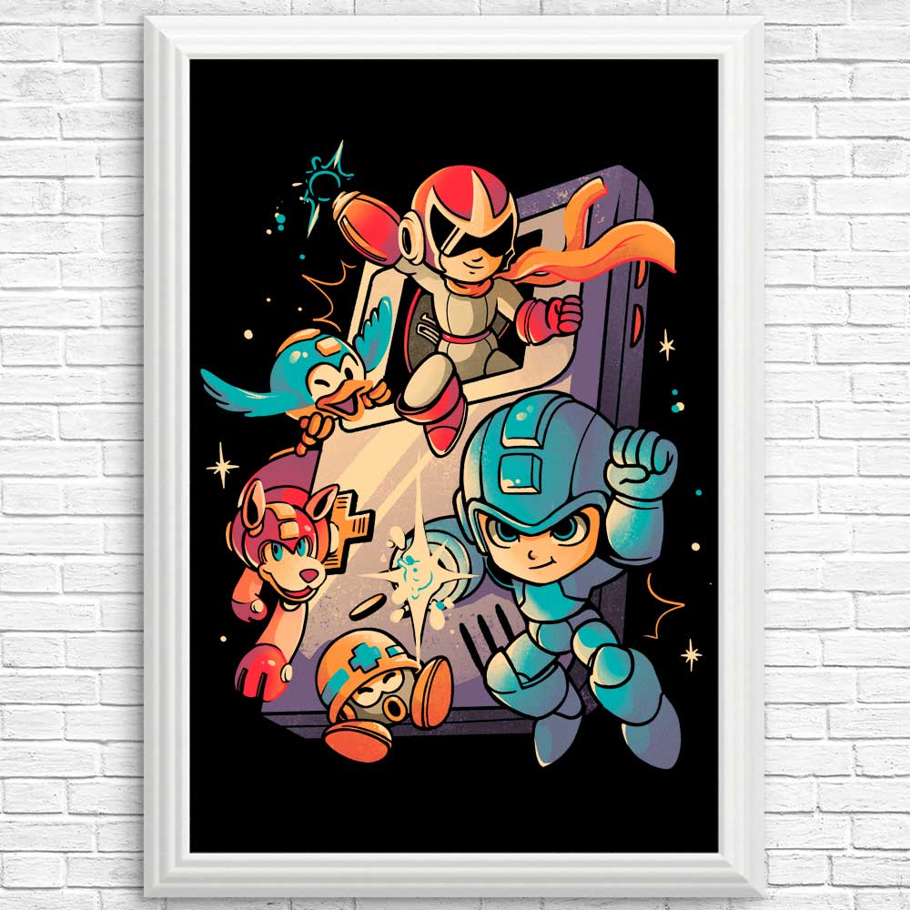 Mega Console Gamer - Posters & Prints