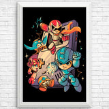 Mega Console Gamer - Posters & Prints