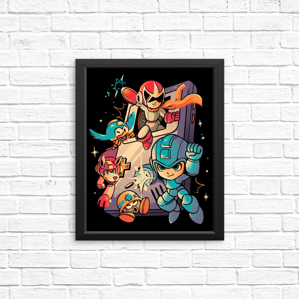 Mega Console Gamer - Posters & Prints