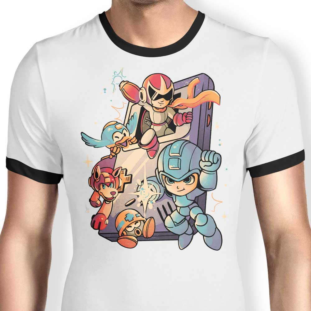 Mega Console Gamer - Ringer T-Shirt