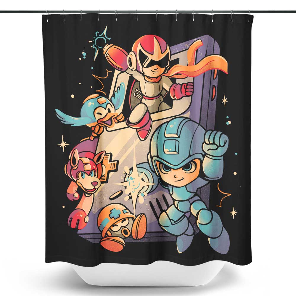 Mega Console Gamer - Shower Curtain