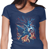 Mega Force of Aura - Women's V-Neck