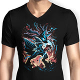 Mega Force of Aura - Men's V-Neck