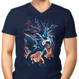 Mega Force of Aura - Men's V-Neck