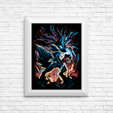 Mega Force of Aura - Posters & Prints