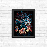 Mega Force of Aura - Posters & Prints