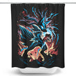 Mega Force of Aura - Shower Curtain