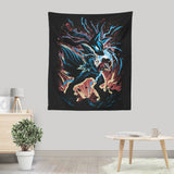 Mega Force of Aura - Wall Tapestry