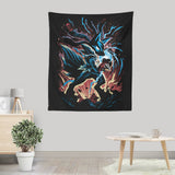 Mega Force of Aura - Wall Tapestry