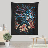Mega Force of Aura - Wall Tapestry