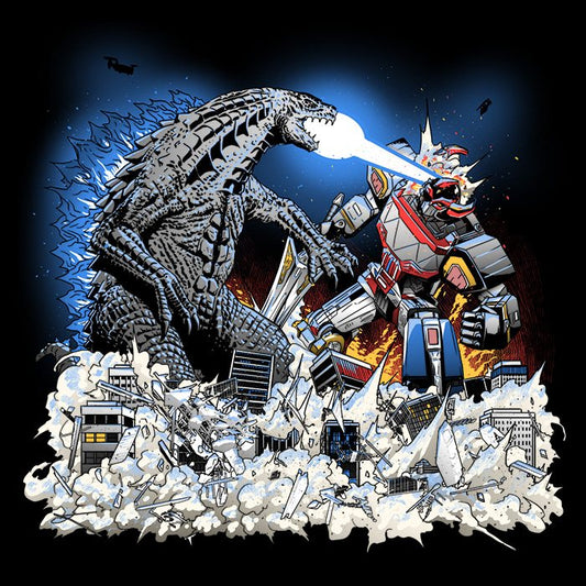 Mega Kaiju Battle - Ringer T-Shirt