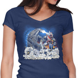 Mega Kaiju Battle - Women's V-Neck