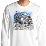 Mega Kaiju Battle - Long Sleeve T-Shirt
