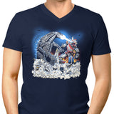 Mega Kaiju Battle - Men's V-Neck