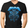 Mega Rockman - Men's V-Neck