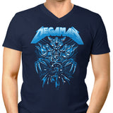 Mega Rockman - Men's V-Neck