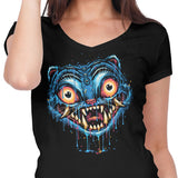 Melting Derpy - Women's V-Neck