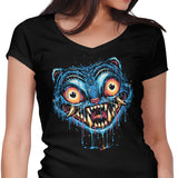 Melting Derpy - Women's V-Neck