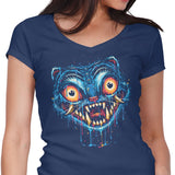 Melting Derpy - Women's V-Neck