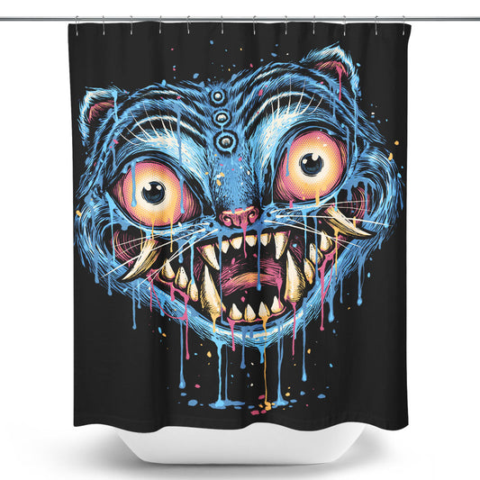 Melting Derpy - Shower Curtain